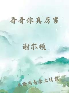 哥哥你真厲害