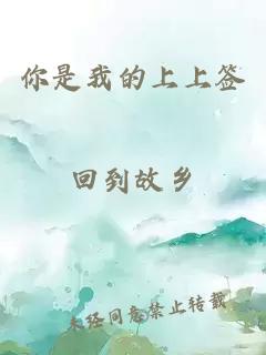 你是我的上上簽